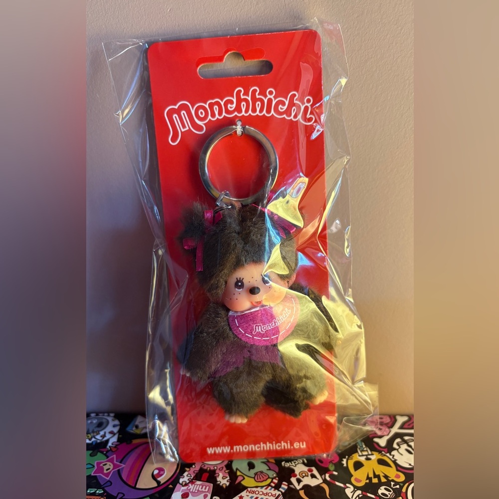 Monchhichi Plush Keychain